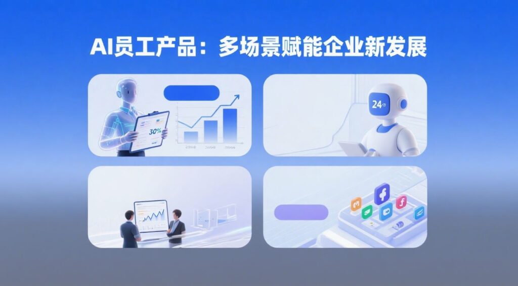 数字人智能体AI员工市场前景