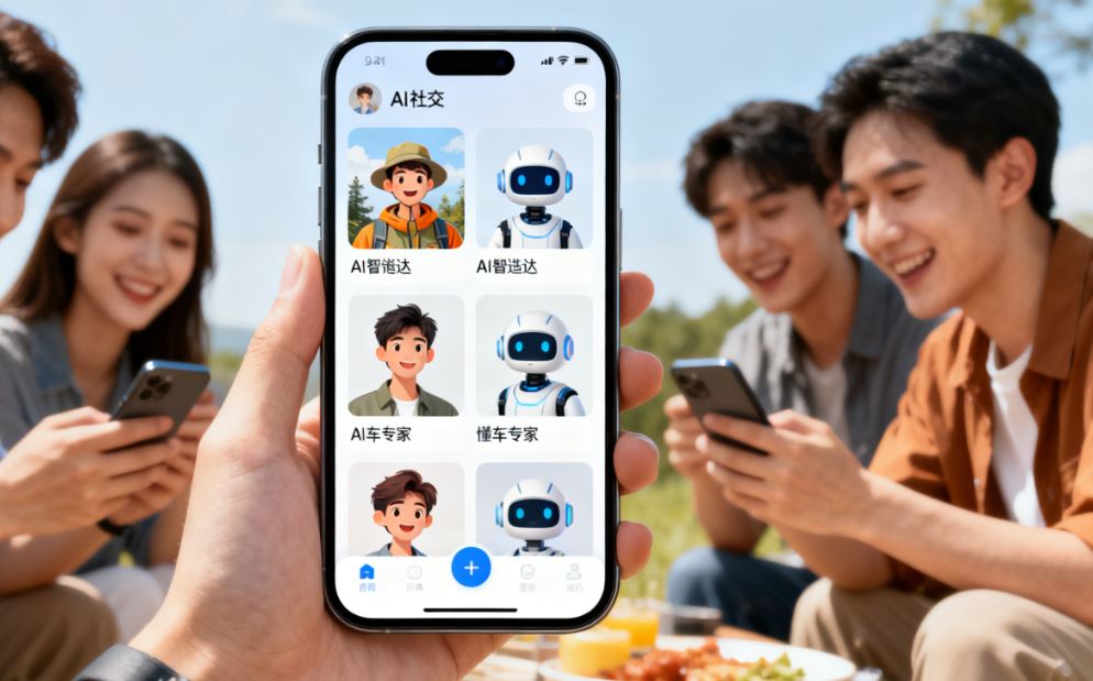 年轻人的 “万能朋友库”，AI社交让交友更简单